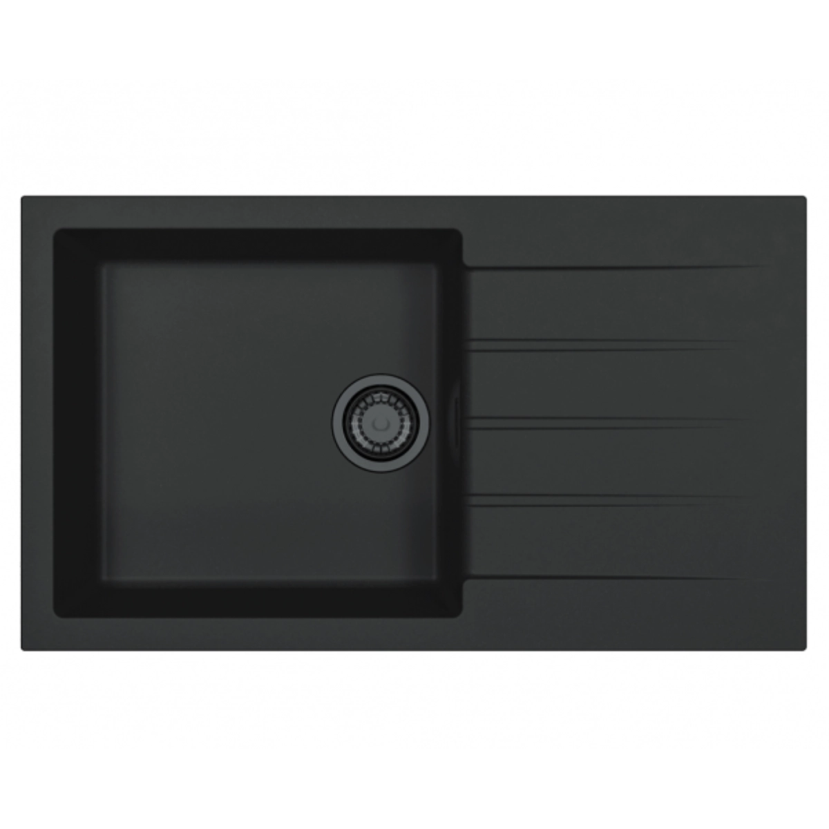 Zlewozmywak Alveus CADIT 40 Black Edition 1148160 Czarny