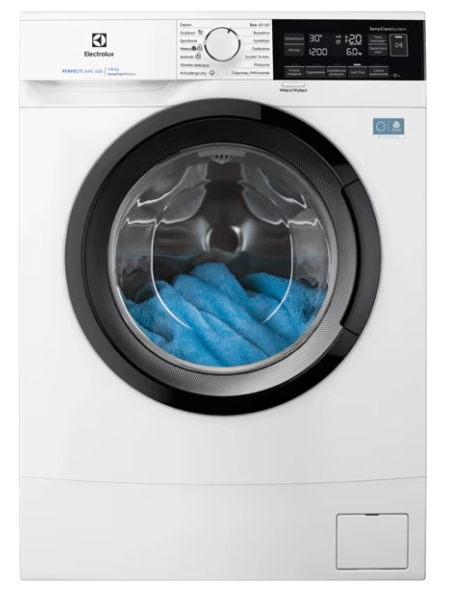 Pralka Electrolux PerfectCare 600 EWS6326BP Slim 6kg 1200obr/min SensiCare funkcje parowe