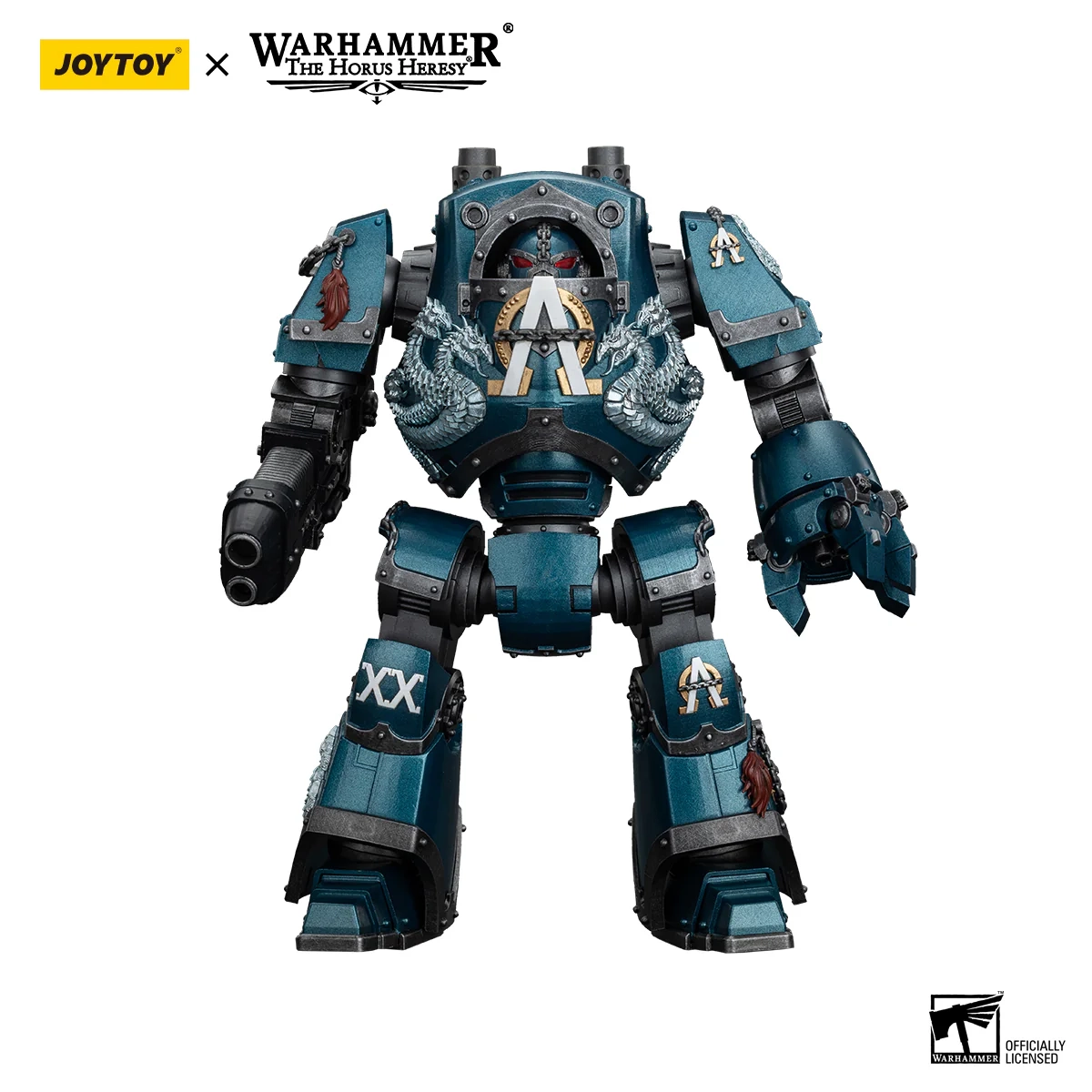 Figurka Joy Toy Warhammer The Horus Heresy Alpha Legion Contemptor Dreadnought with Gravis Plasma Cannon