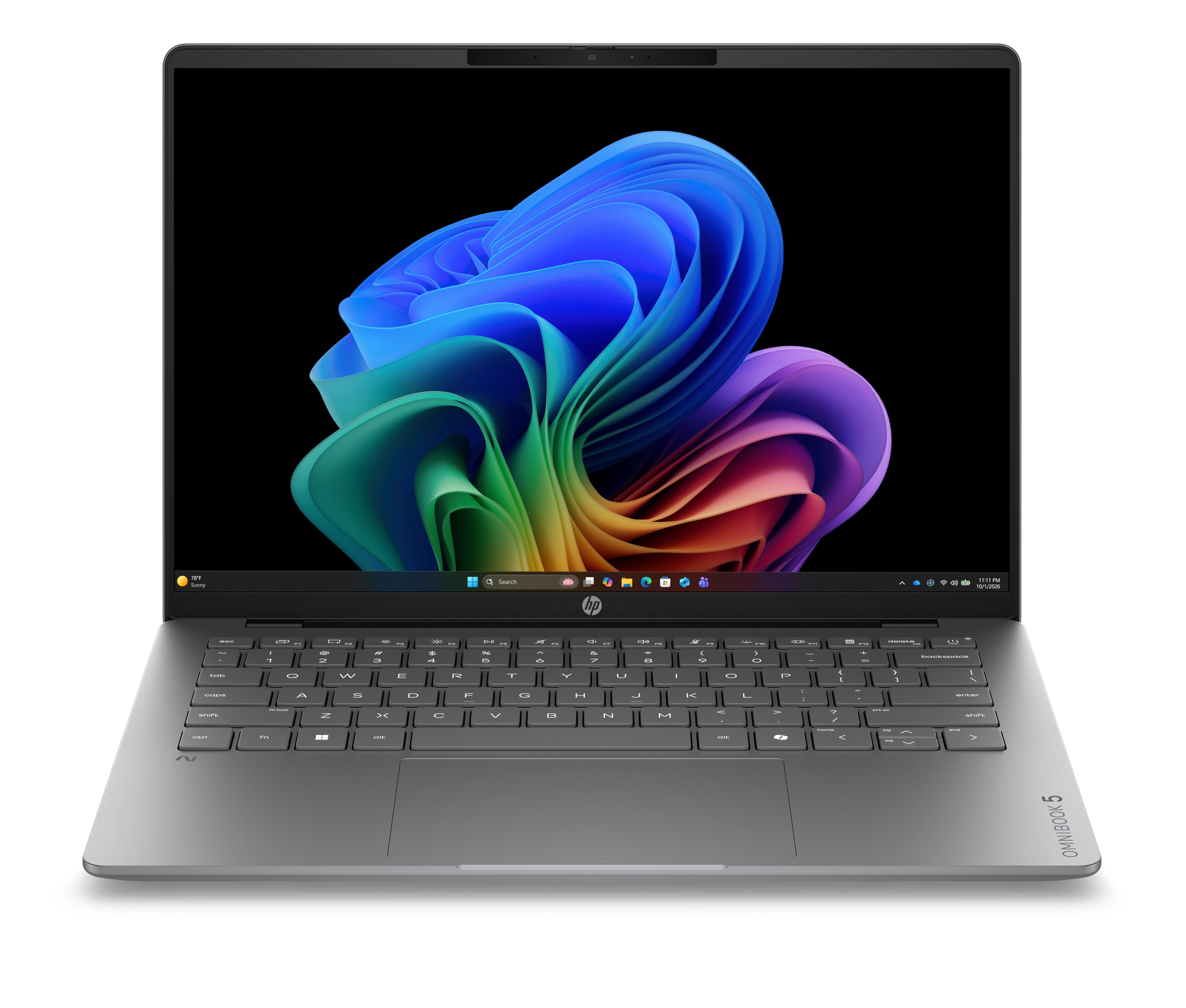 Laptop HP OmniBook 5 14-hm0015nwx 14" Ryzen AI 9 465 32GB RAM 512GB Dysk SSD Win11 Srebrny Funkcje AI
