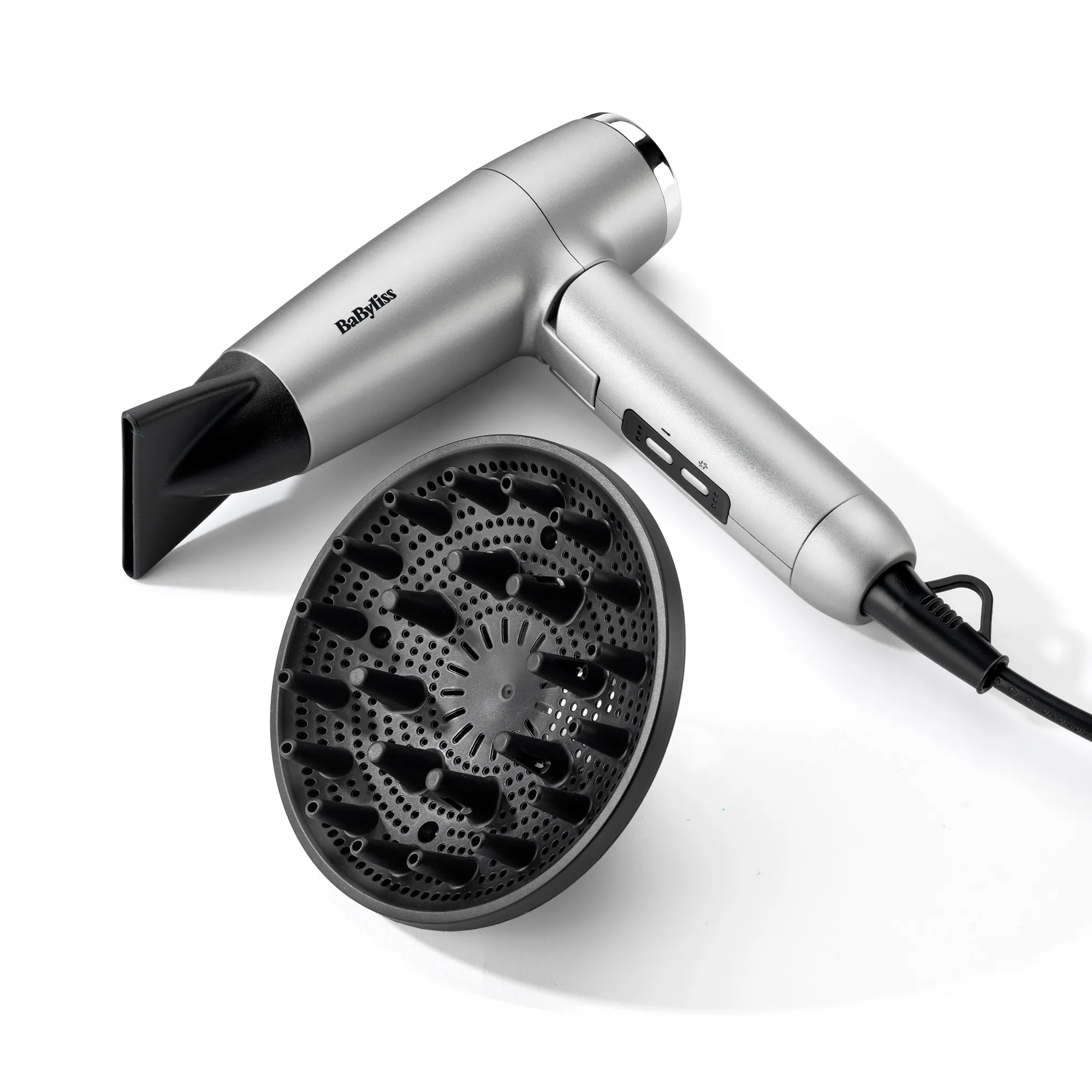 Suszarka do włosów BaByliss D630E Jonizacja Dyfuzor Zimny nawiew 1200W 3 prędkości 4 temperatury