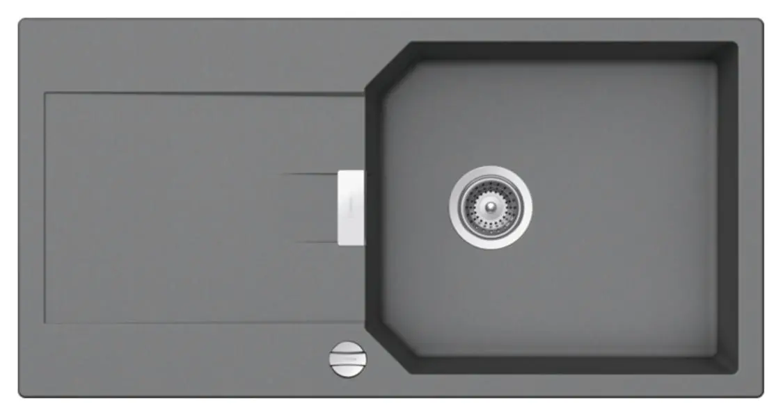 Zlewozmywak Schock Manhattan D-100L Granitowy Croma