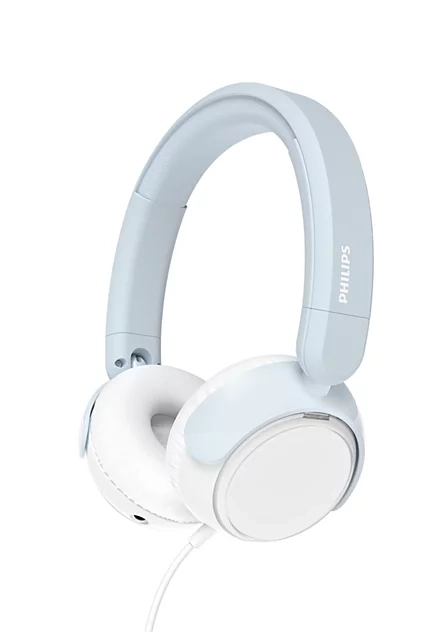 Słuchawki przewodowe Philips TAK2000BL/00 Dla dzieci Nauszne Mikrofon Niebieski
