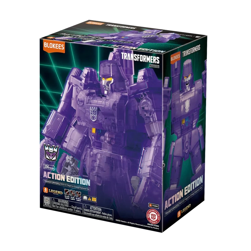 Model do składania Blokees Transformers Action Edition 02 – G1 Megatron Energy Explosion Ver.