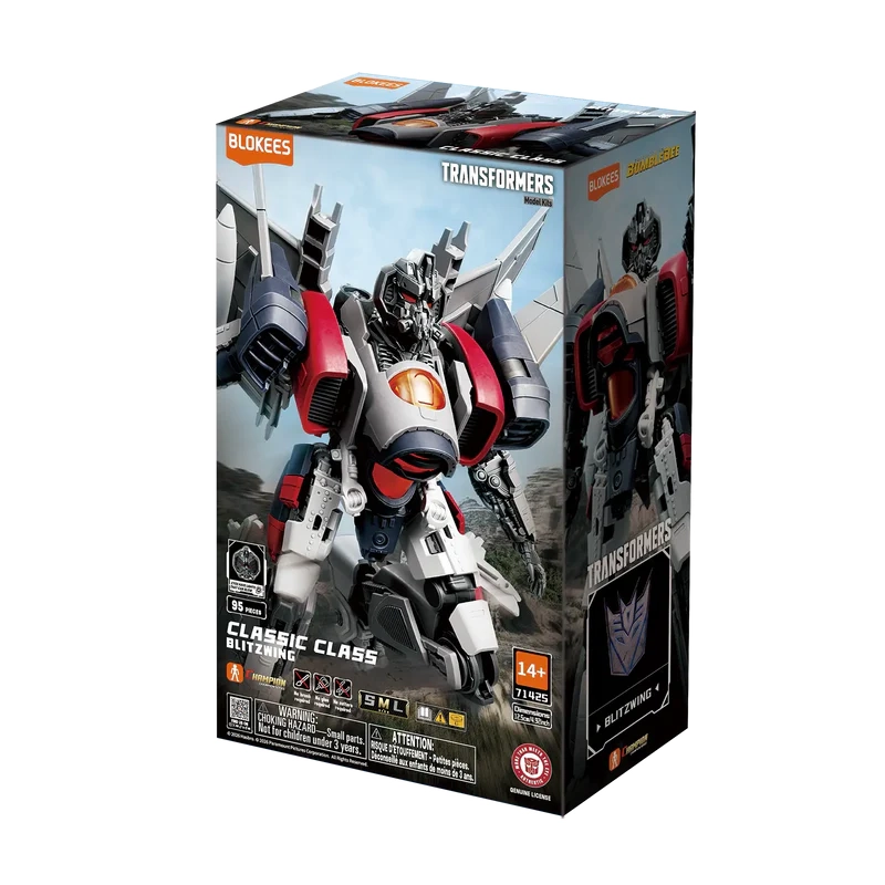 Model do składania Blokees Transformers Classic Class 25 – Blitzwing