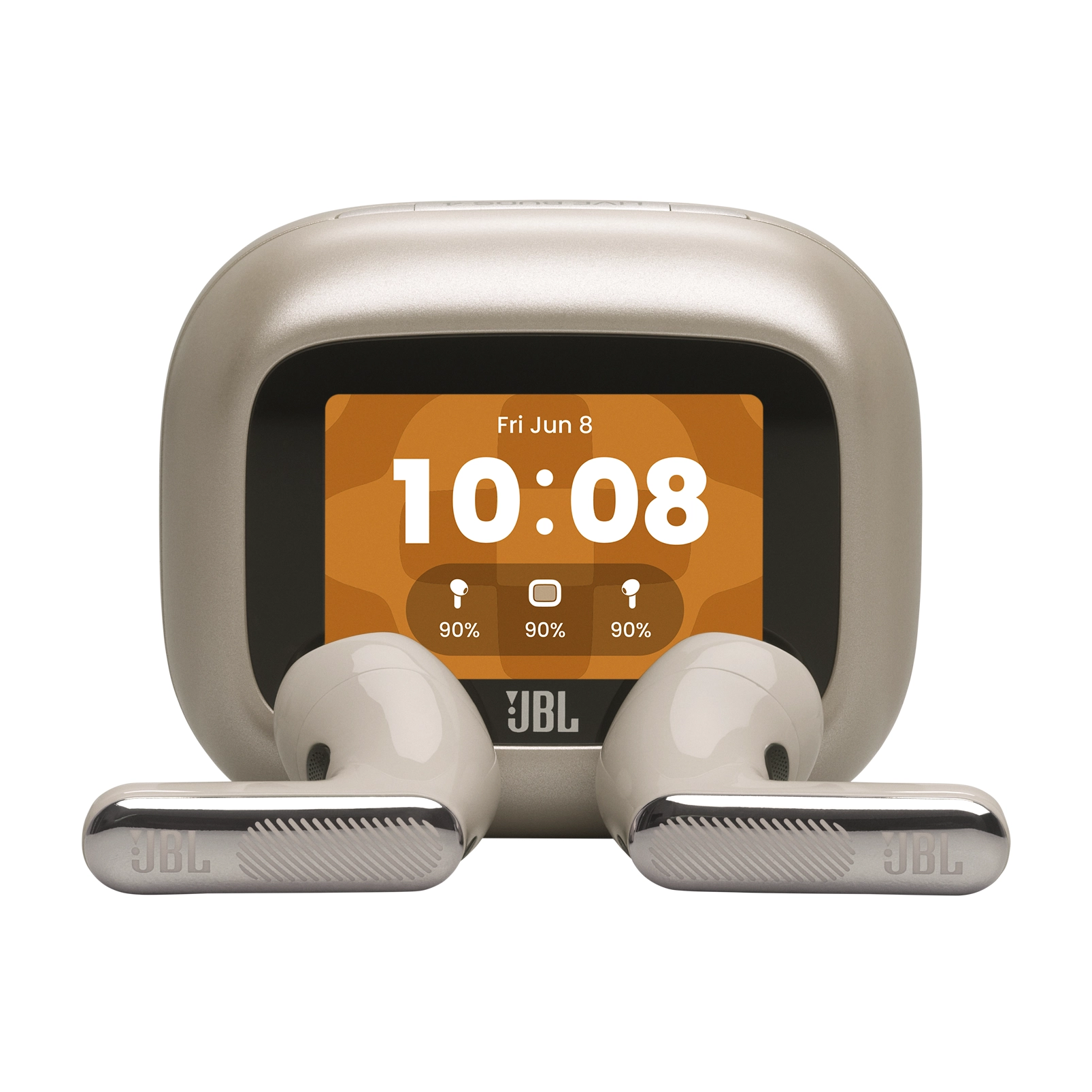 Słuchawki bezprzewodowe JBL Live Flex 4 Douszne Bluetooth 6.0 Piaskowy