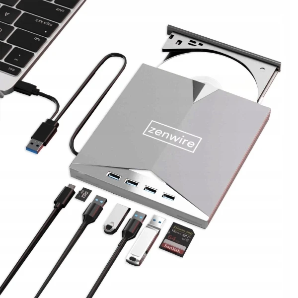 Nagrywarka Zenwire H61 Srebrny