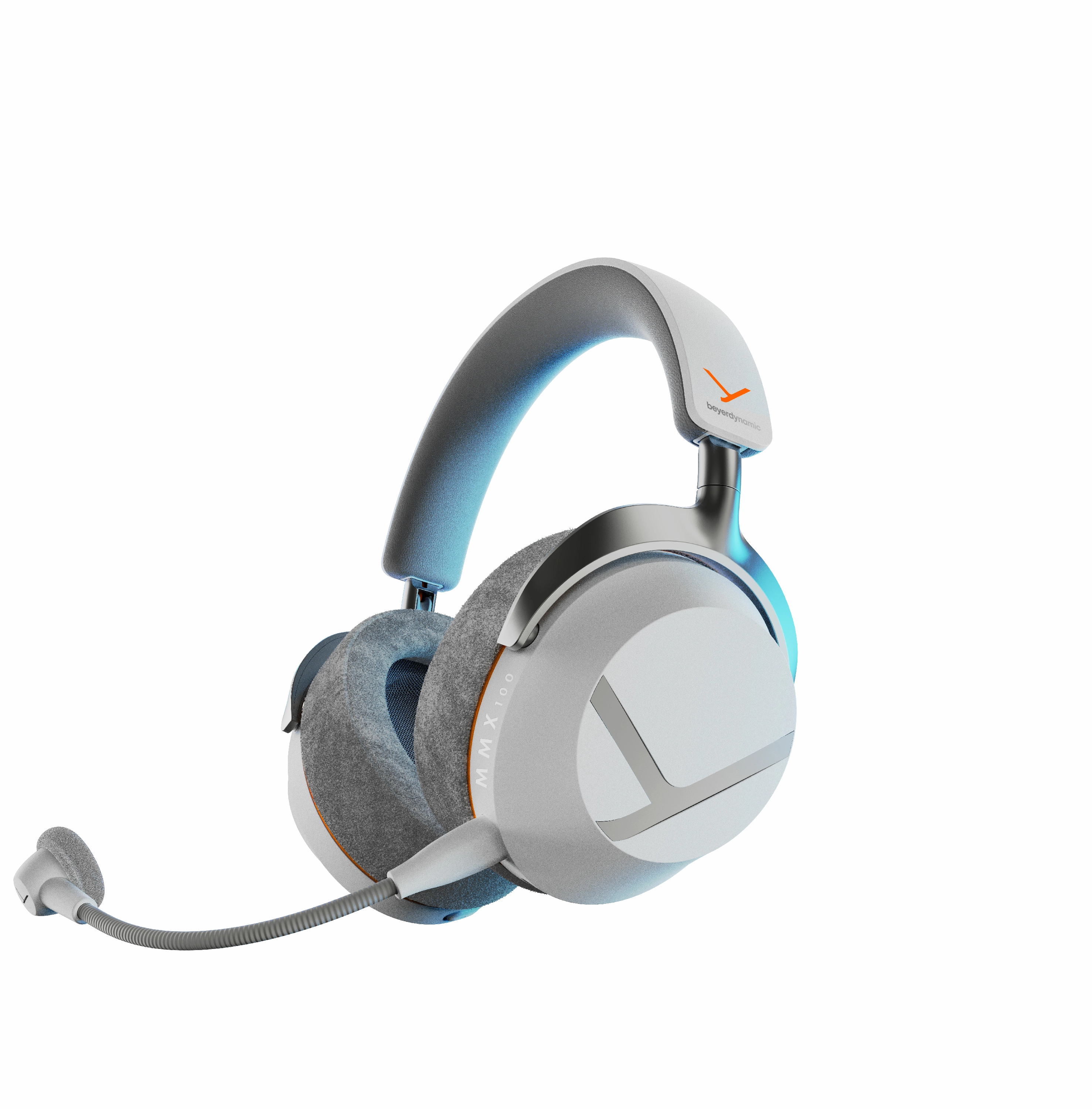 Słuchawki bezprzewodowe z mikrofonem Beyerdynamic MMX 100 Wireless Nauszne Biały