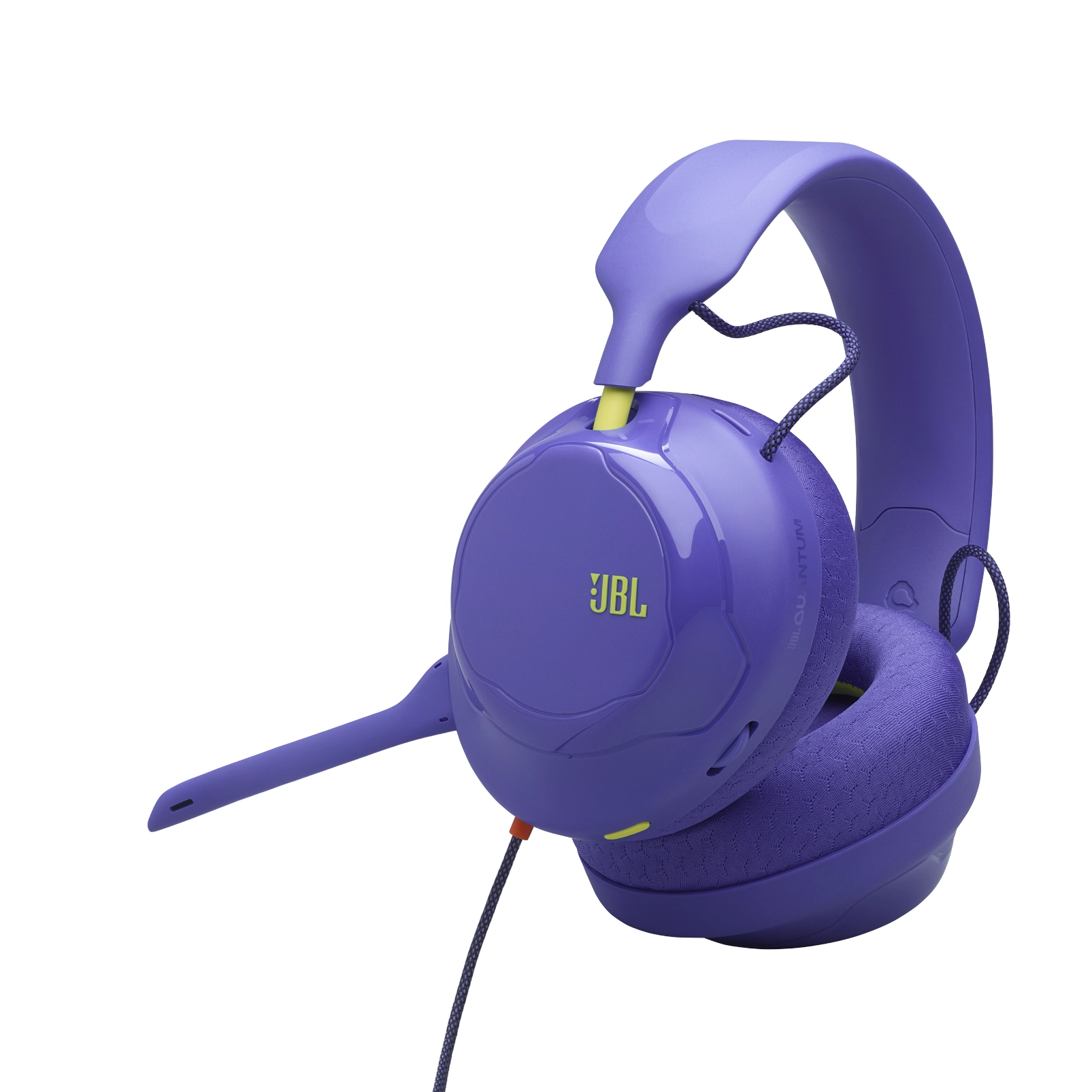 Słuchawki przewodowe z mikrofonem JBL Quantum 120 Nauszne Fioletowy