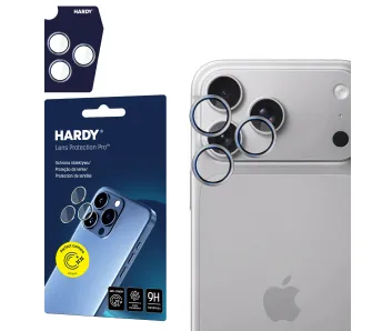 Szkło hartowane 3mk HARDY Lens Protection Pro Silver do Apple iPhone 18 Pro / 18 Pro Max