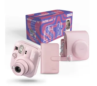 Aparat Fujifilm Instax MINI 13 + Etui + Album Różowy