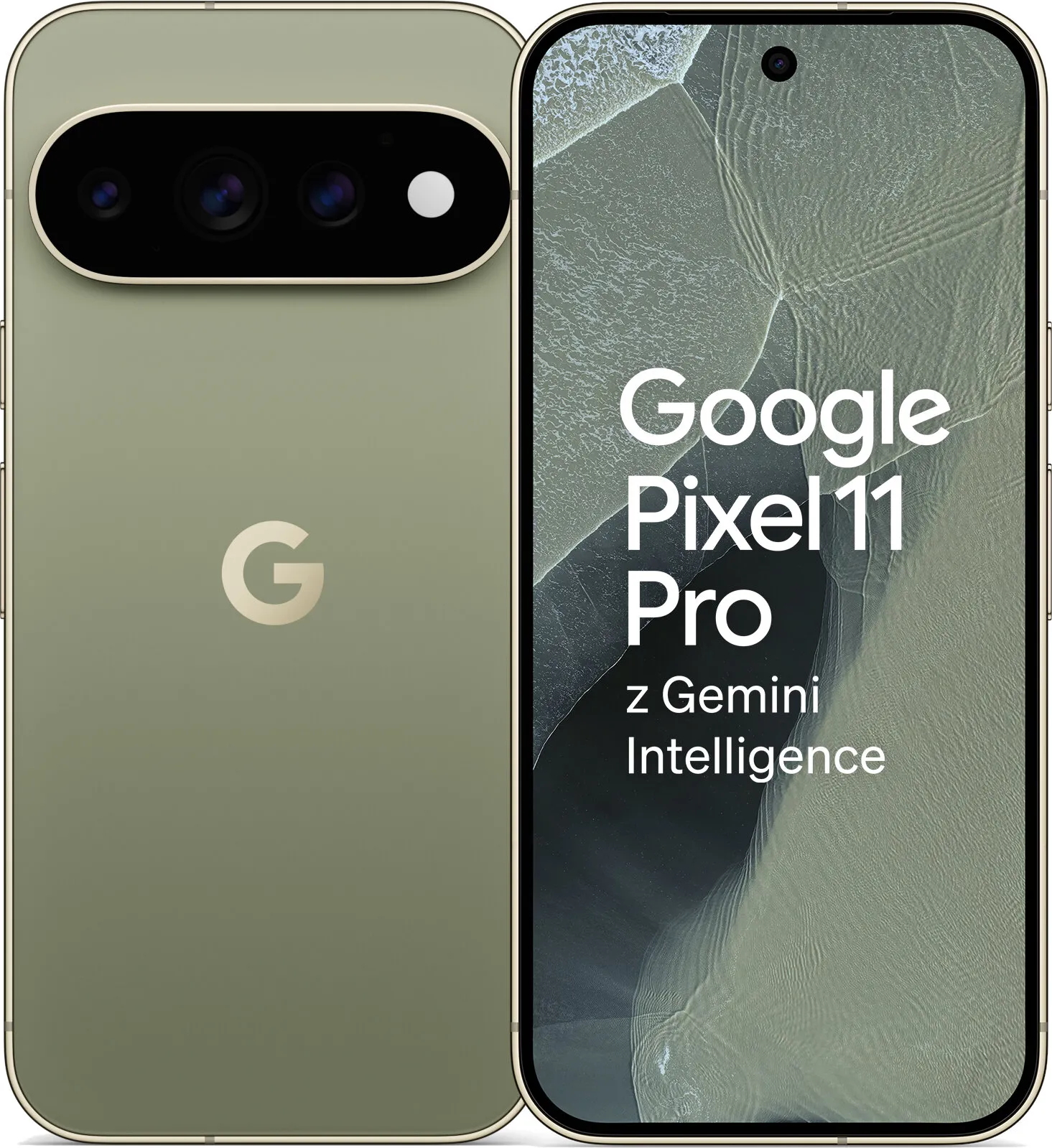 Smartfon Google Pixel 11 Pro 12/256GB AI 6,3" 120Hz 50Mpix Szałwiowy