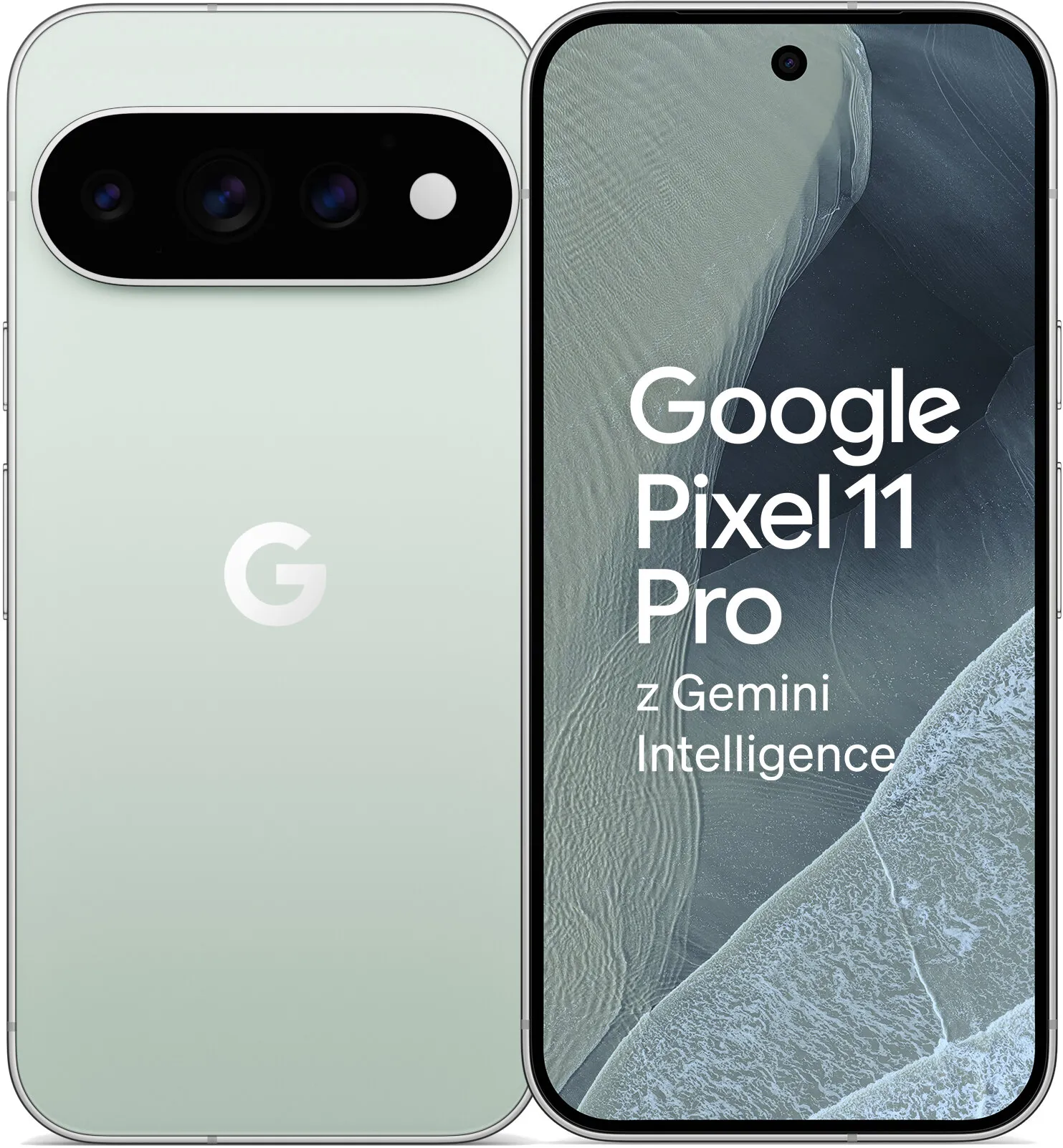Smartfon Google Pixel 11 Pro 12/256GB AI 6,3" 120Hz 50Mpix Jasnoszary