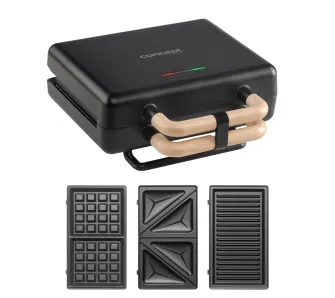 Opiekacz Concept SV3091 Trójkąty Gofry Panini 800W