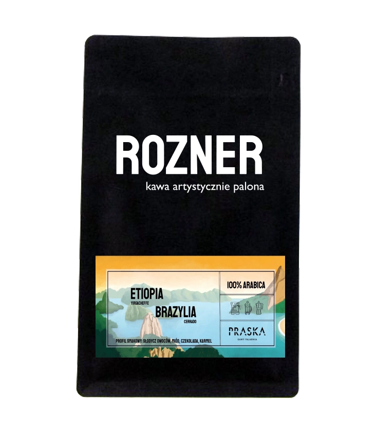 Kawa ziarnista Rozner Brazylia Etiopia 250g