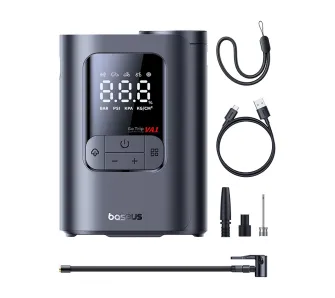 Kompresor samochodowy Baseus GoTrip VA1 Max 150PSI 7500mAh Szary