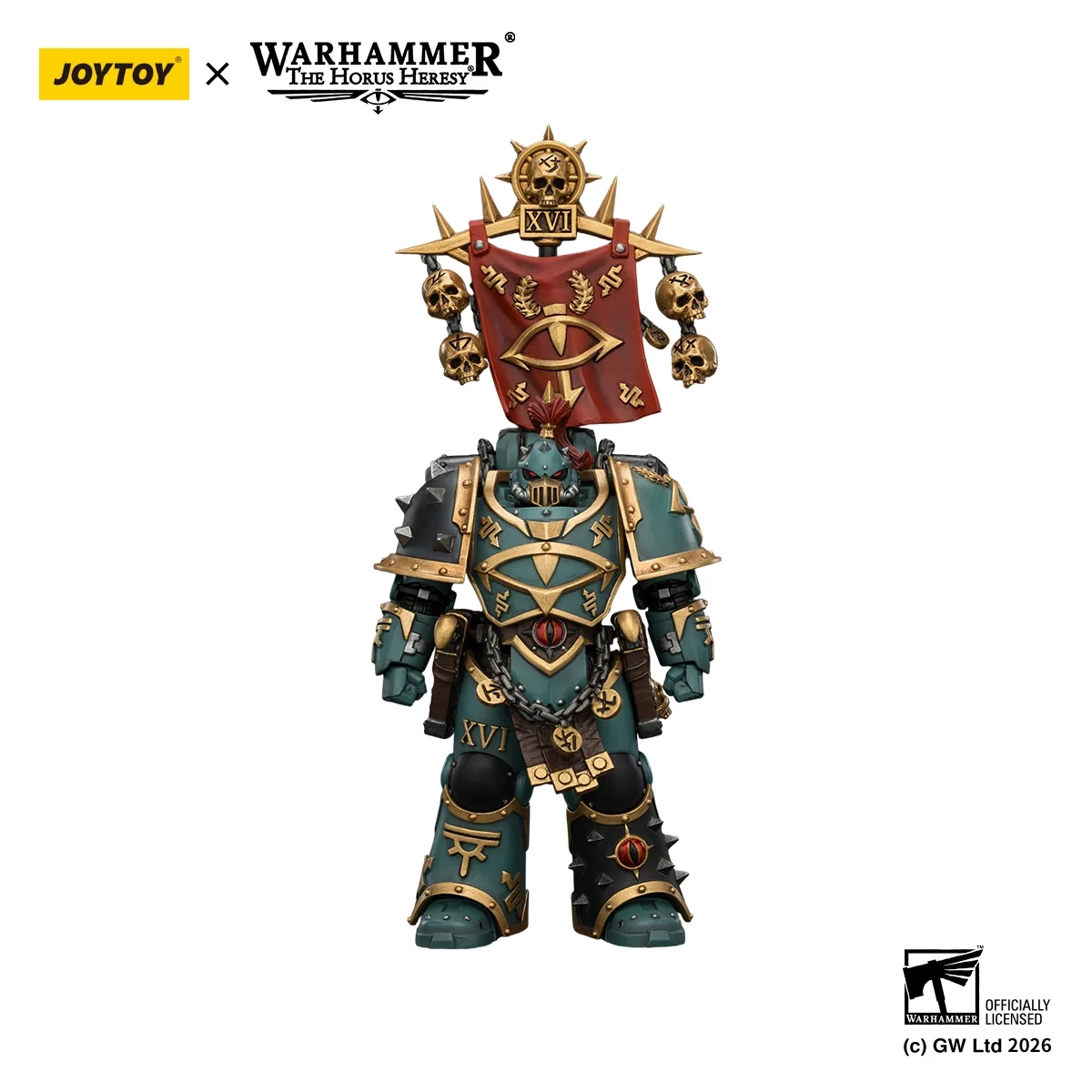 Figurka Joy Toy Warhammer The Horus Heresy Sons of Horus Vheren Ashurhaddon Master of the True Sons