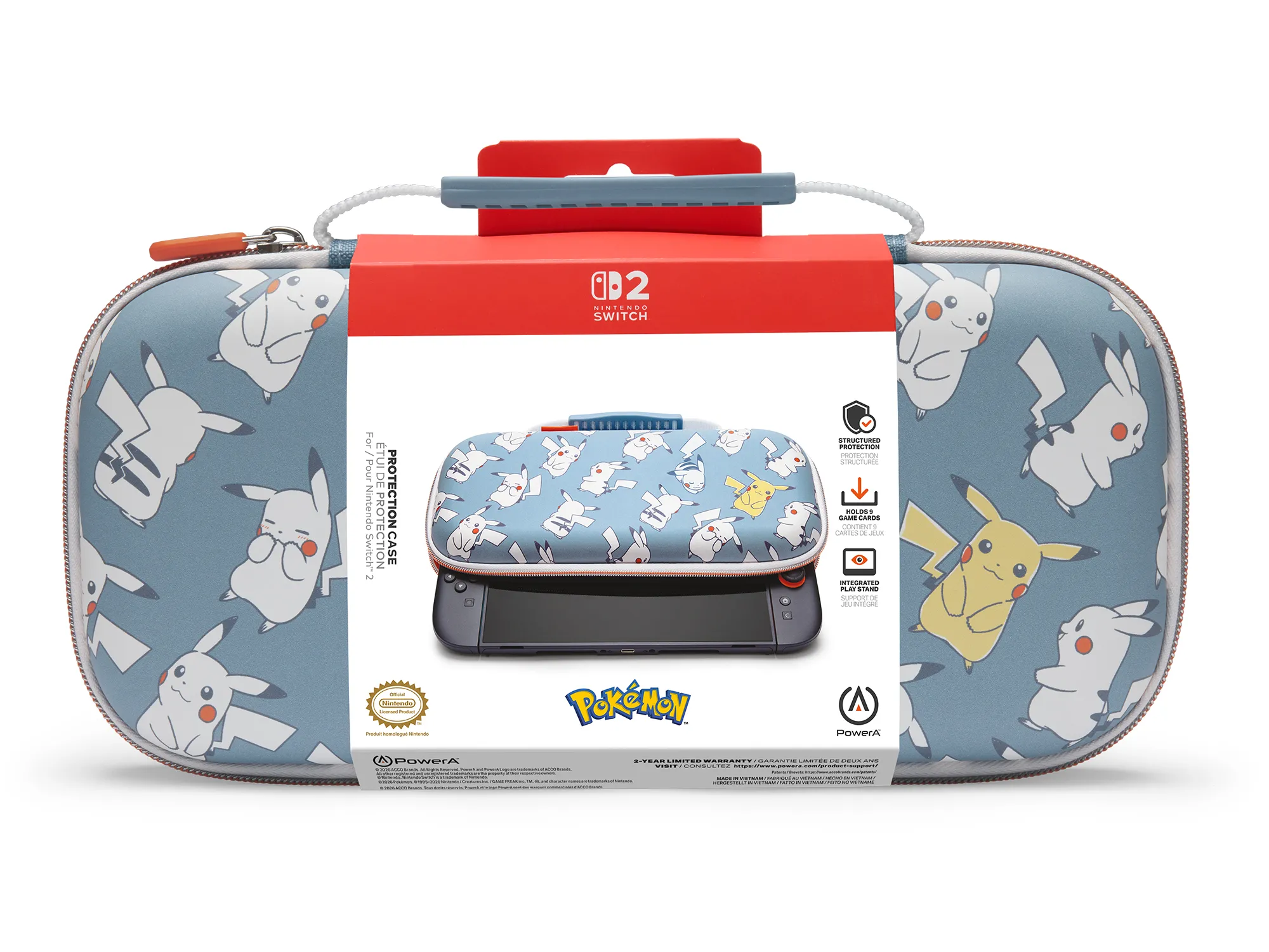 Etui PowerA Protection Case - Pokémon Pikachu Moments do Nintendo Switch 2