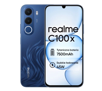Smartfon realme C100x 4/256GB 6,8" 120Hz 50Mpx Niebieski