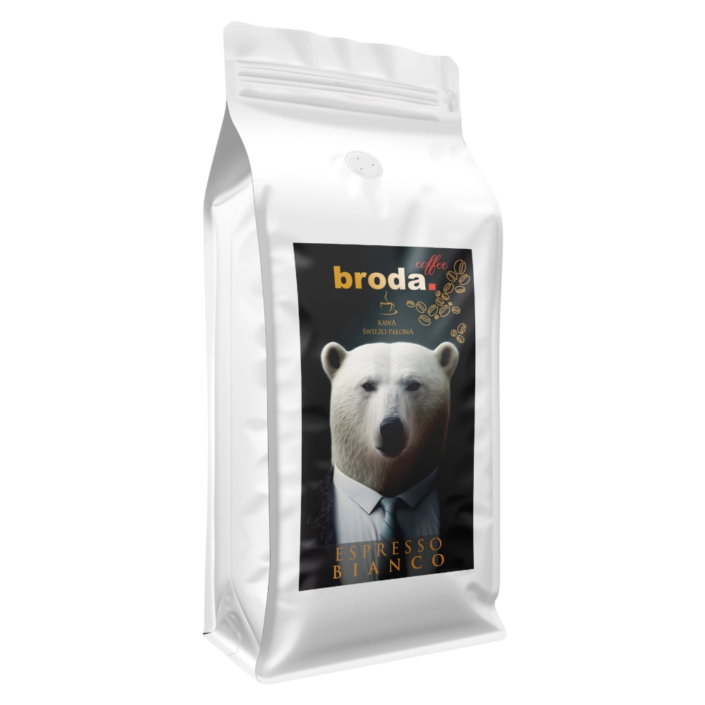 Kawa ziarnista Broda Coffee Espresso Bianco 500g