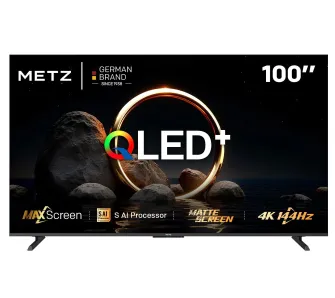 Telewizor Metz 100MQH8500Z 100" QLED 4K 144Hz Google TV Dolby Vision HDMI 2.1 DVB-T2