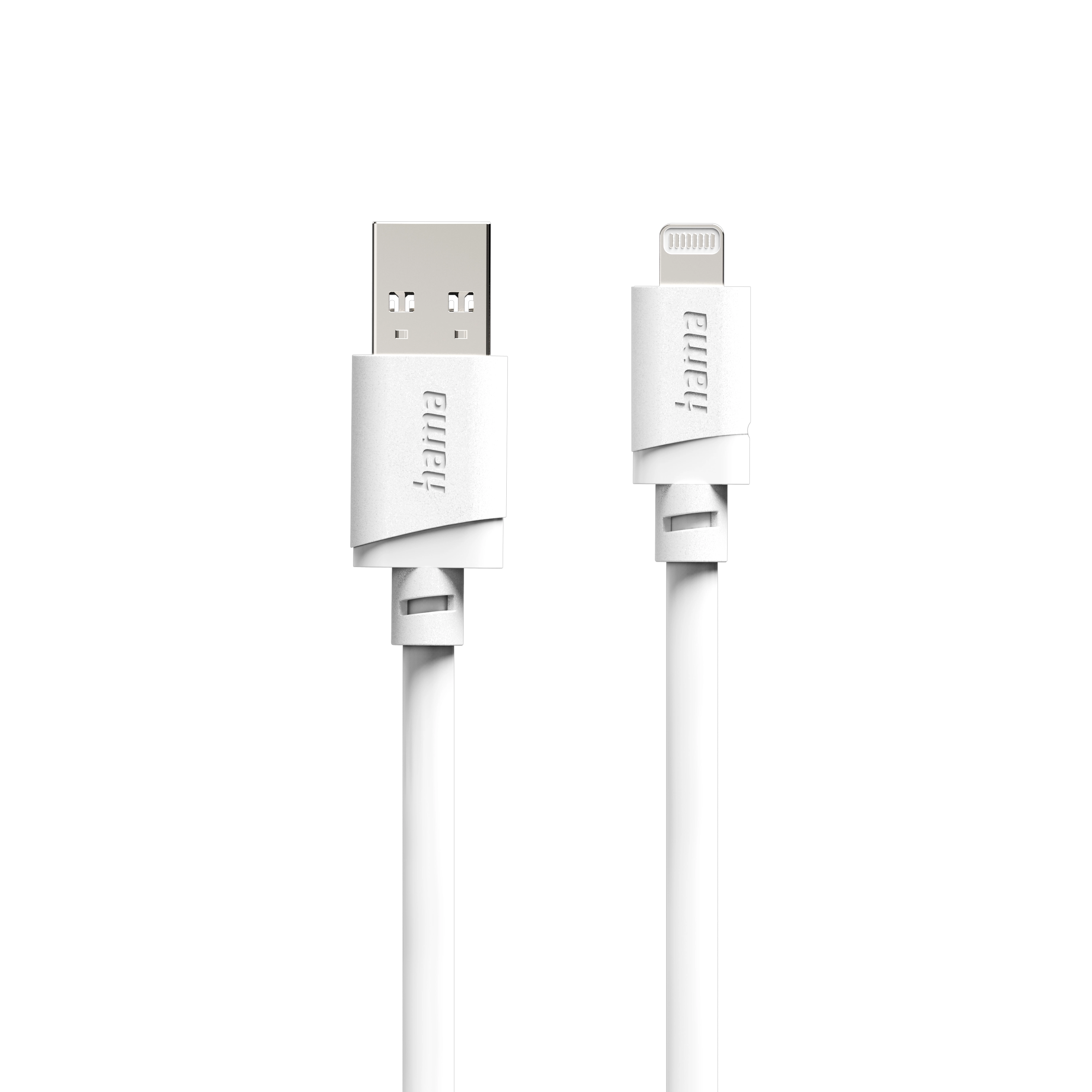 Kabel Hama 201801 USB-A do Lightning 2m Biały