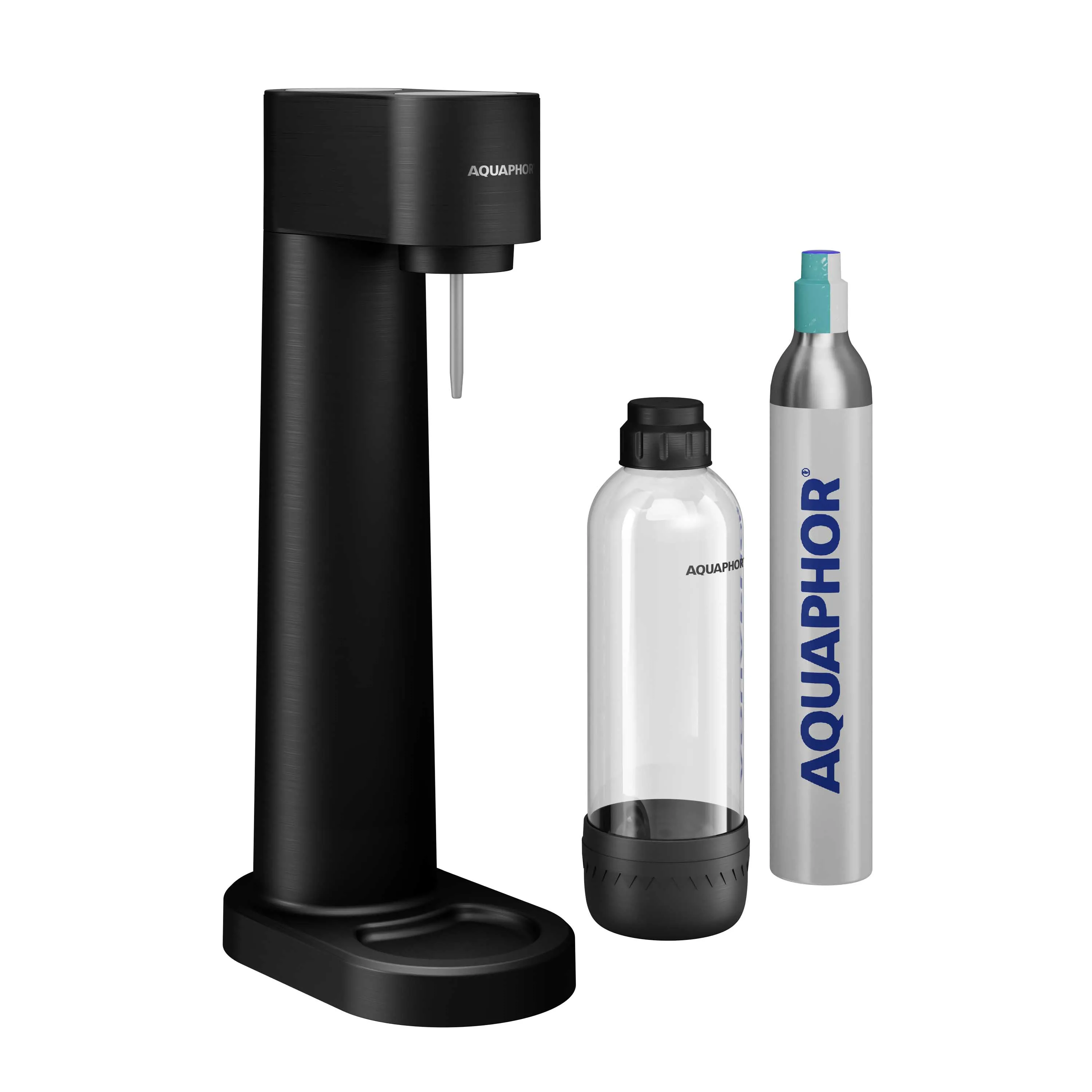 Saturator Aquaphor Primo Czarny + Nabój z gazem CO2