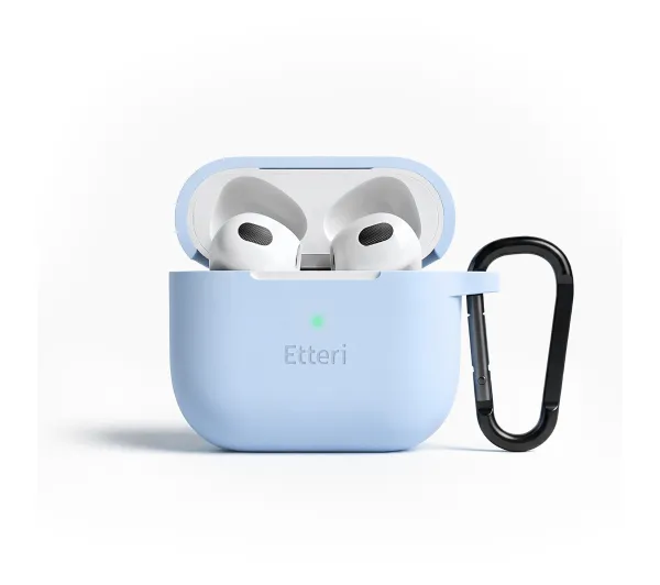 Etteri silikonowe do AirPods 3 Jasnoniebieski