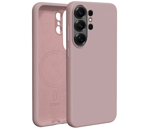 Etteri Silicone Mag do Galaxy S26 Ultra Jasnoróżowy