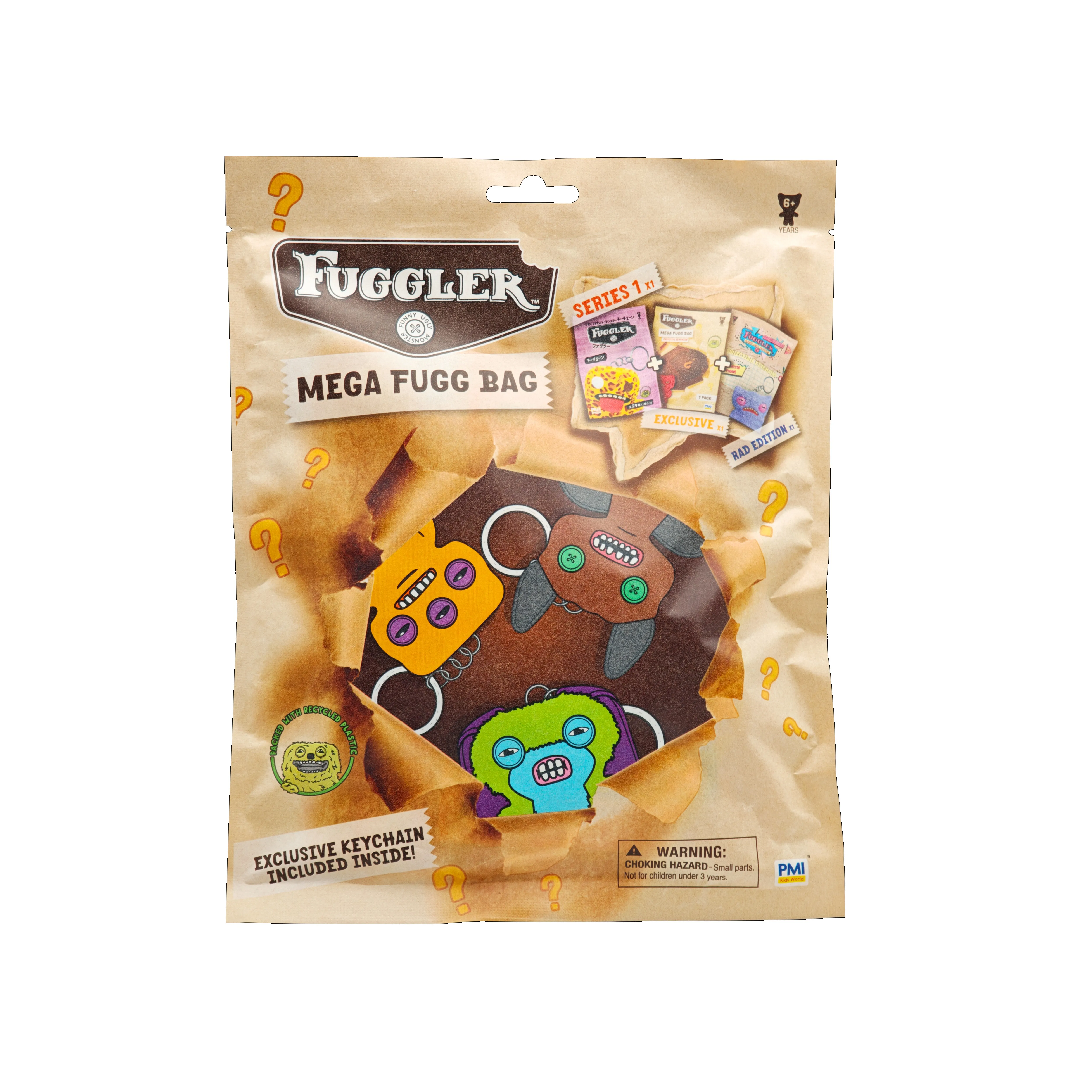 Brelok PMI Kids World Fuggler Keychain - Mega Fugg Bag