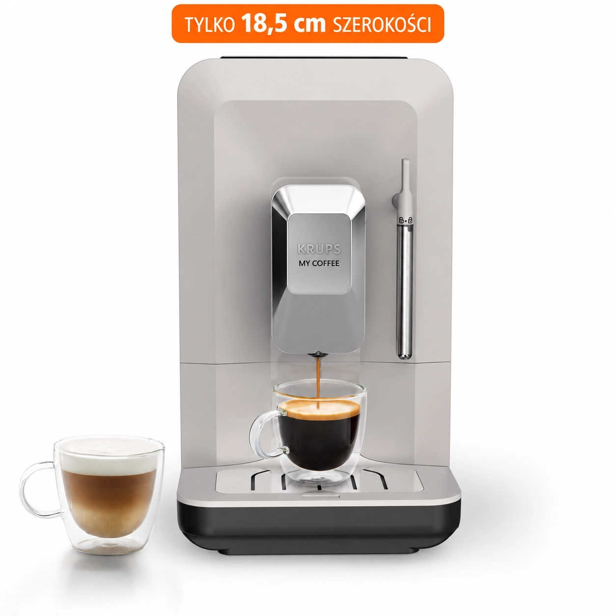 Ekspres Krups My Coffee+ EA201 Szerokość 18,5cm