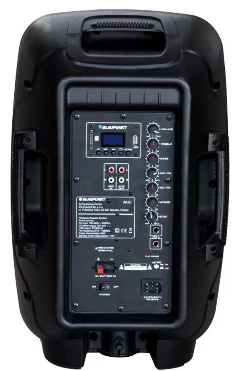 фото Мікросистема Blaupunkt PA10 1