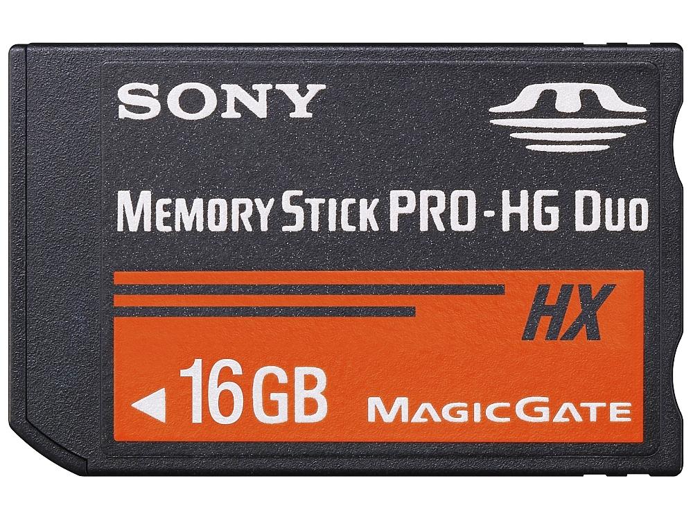 Sony MSHX16B Memory Stick Pro HG Duo HX 16GB