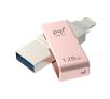 PenDrive PQI iConnect mini 128GB USB 3.0/Lightning (złoto-różowy)