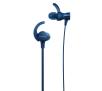 Słuchawki przewodowe Sony MDR-XB510AS - dokanałowe - mikrofon - niebieski