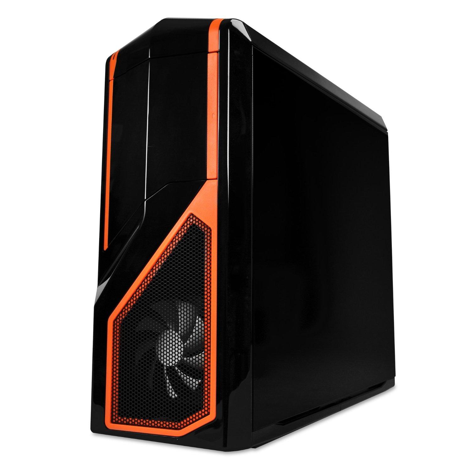 Obudowa NZXT Phantom 410 (czarno-pomarańczowy)