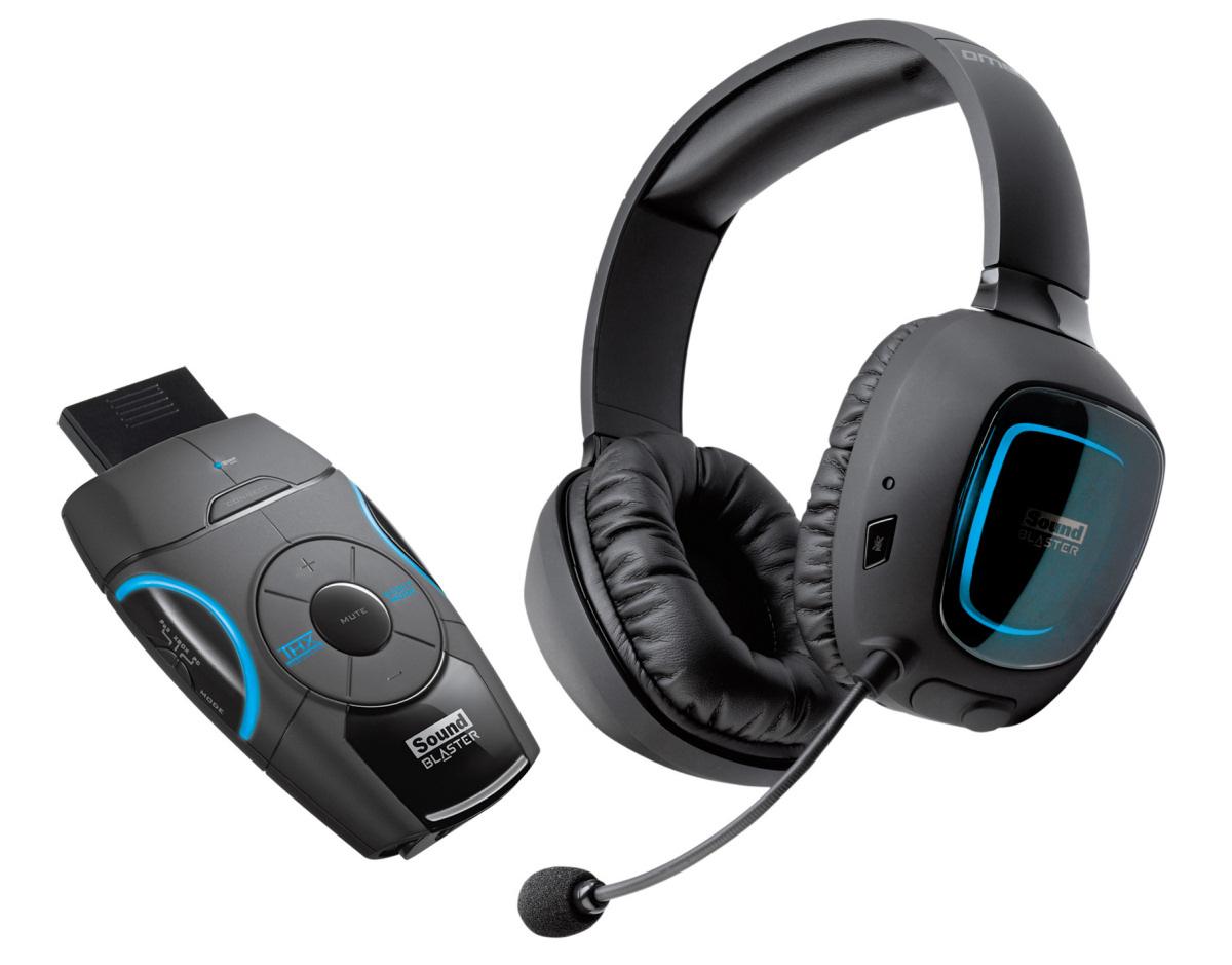 Słuchawki bezprzewodowe z mikrofonem Creative Sound Blaster Recon3D Omega Wireless