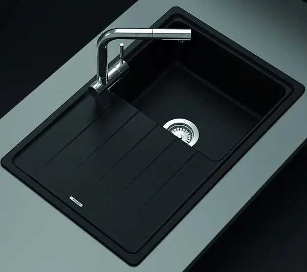 фото Кухонна мийка Schock Element D-100 S onyx 10