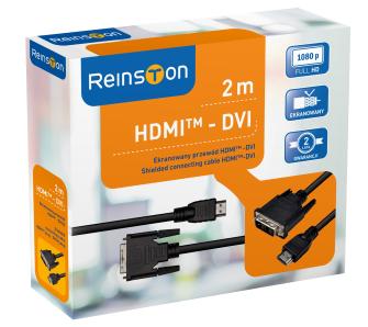 Kabel DVI-HDMI Reinston EKK20 2m Czarny