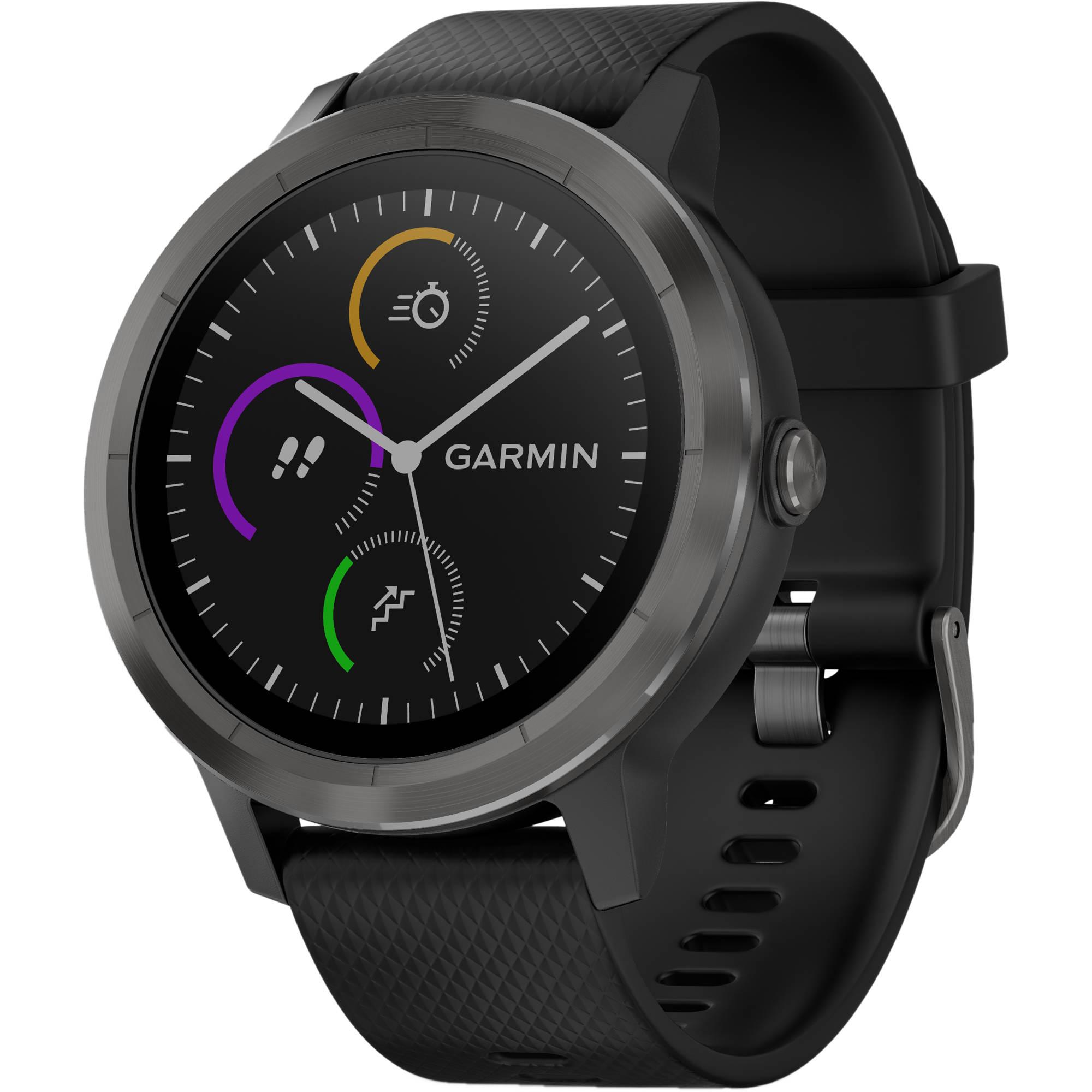 Smartwatch Garmin Vivoactive 3 (szary)