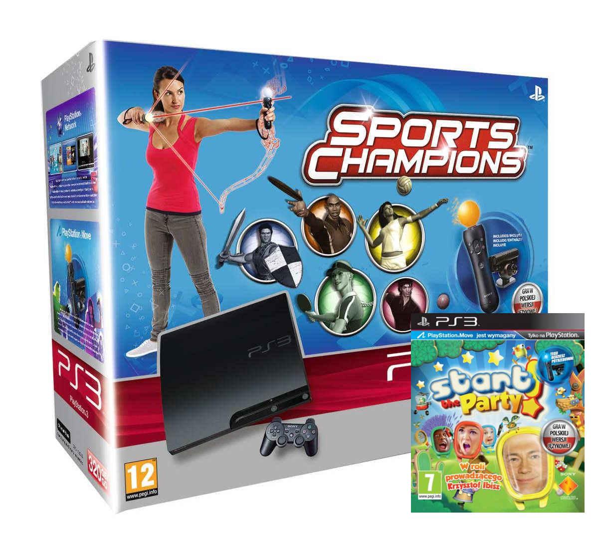 Sony PlayStation 3 Move Sports Champions Pakiet + gra