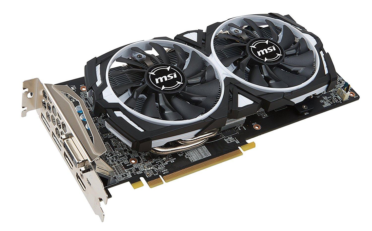 グラフィックボード・グラボ・ビデオカード MSI Radeon RX 580 ARMOR MK 2 OC Amazon | MSI Radeon RX 580 ARMOR MK II 8G OC グラフィックス