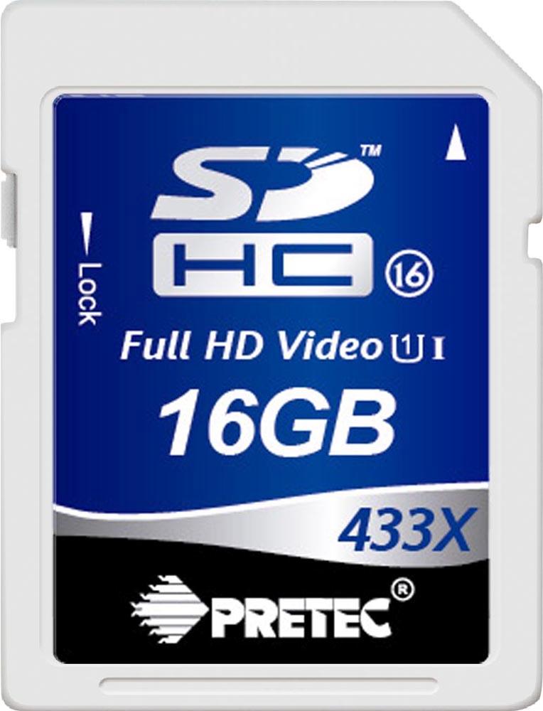 Pretec SDHC UHS-I Class 16 16GB