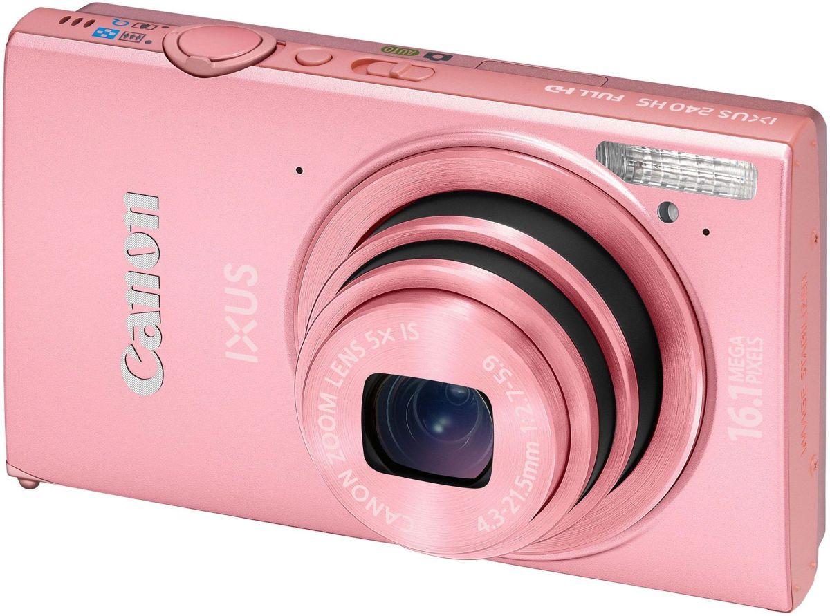 Canon IXUS 240 HS (różowy)