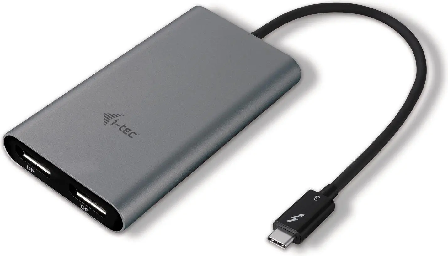 Adapter i-Tec Adapter Thunderbolt - 2 x DP 4K TB3DUAL4KDP