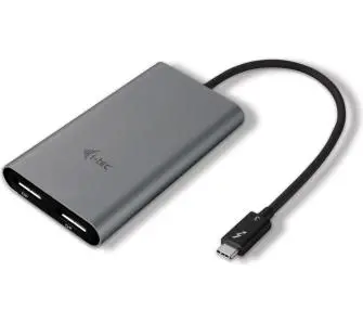 Adapter i-Tec Adapter Thunderbolt - 2 x DP 4K TB3DUAL4KDP