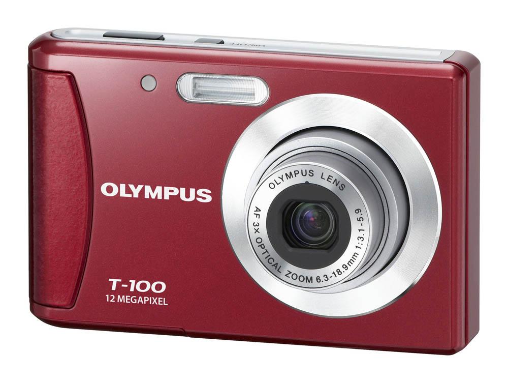 Olympus T-100 (czerwony)