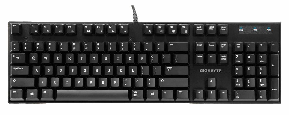 Klawiatura mechaniczna Gigabyte Force K83 Gaming - Cherry MX Red