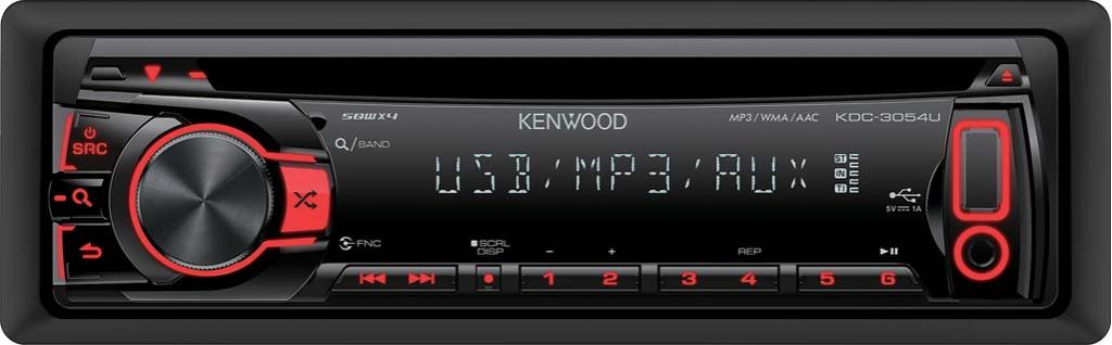 Radioodtwarzacz samochodowy Kenwood KDC-3054URY