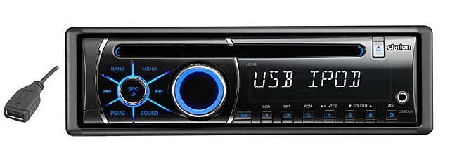 Radioodtwarzacz samochodowy Clarion CZ200E